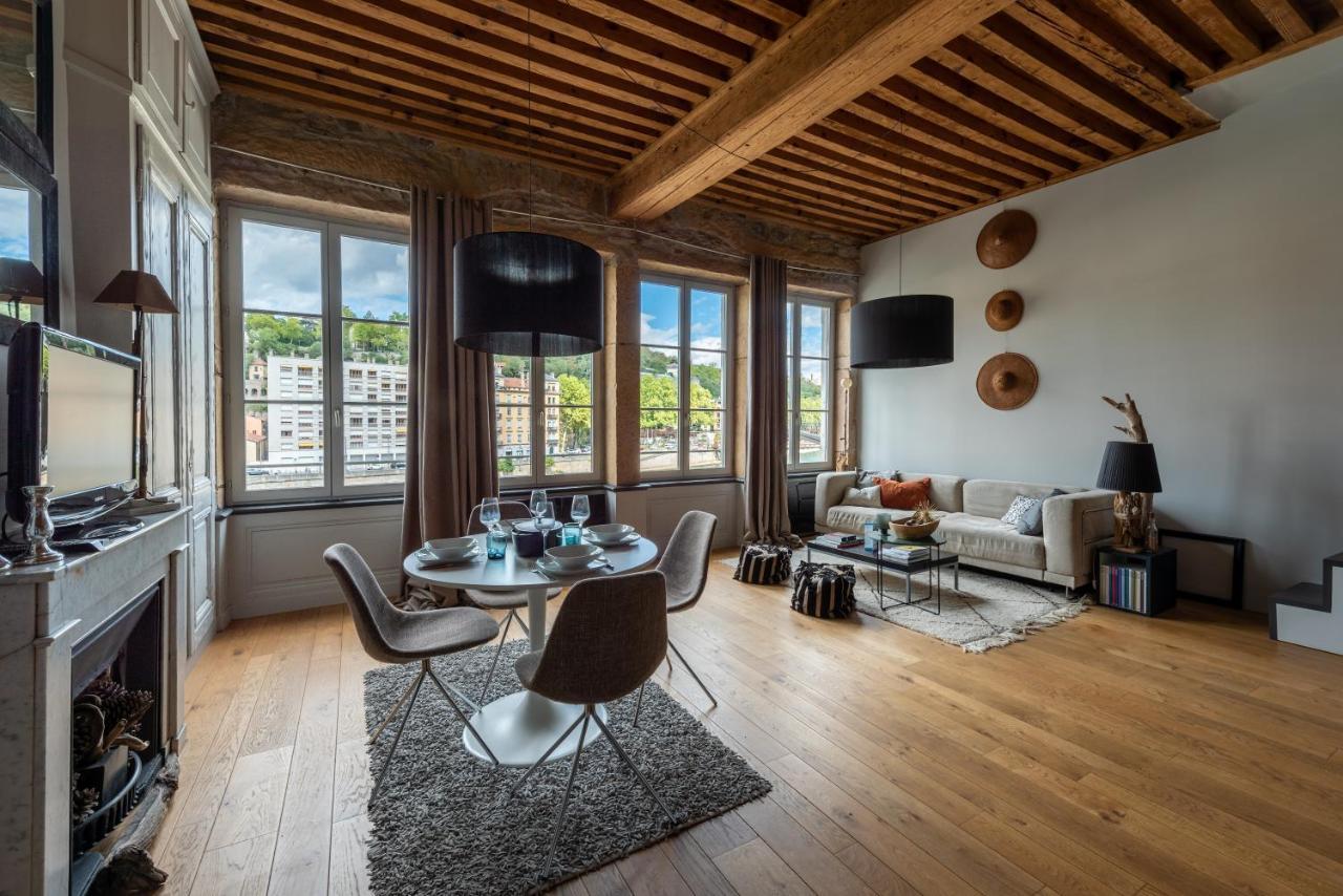 Le Loft Ethnic - Avec Jolie Vue Sur La Saone Apartment Lyon Ngoại thất bức ảnh