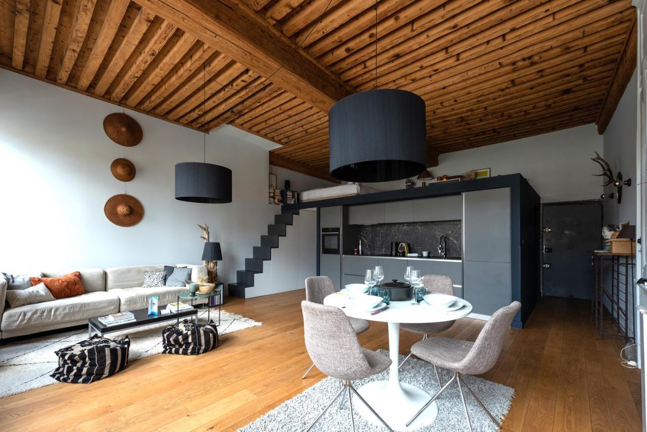 Le Loft Ethnic - Avec Jolie Vue Sur La Saone Apartment Lyon Ngoại thất bức ảnh
