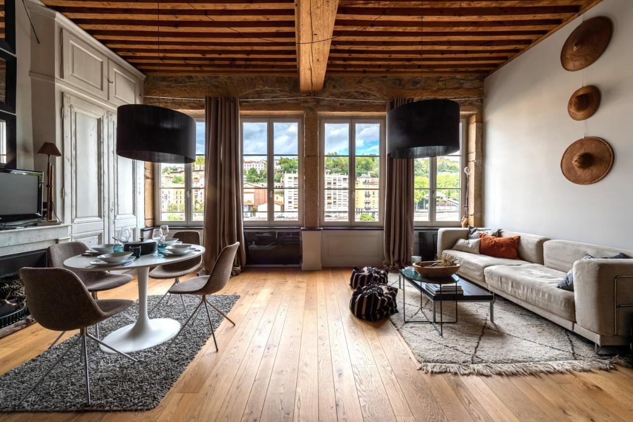 Le Loft Ethnic - Avec Jolie Vue Sur La Saone Apartment Lyon Ngoại thất bức ảnh