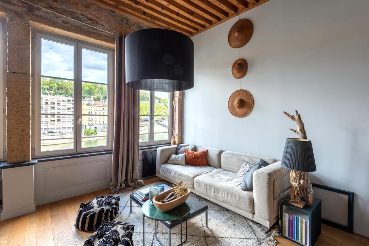 Le Loft Ethnic - Avec Jolie Vue Sur La Saone Apartment Lyon Ngoại thất bức ảnh